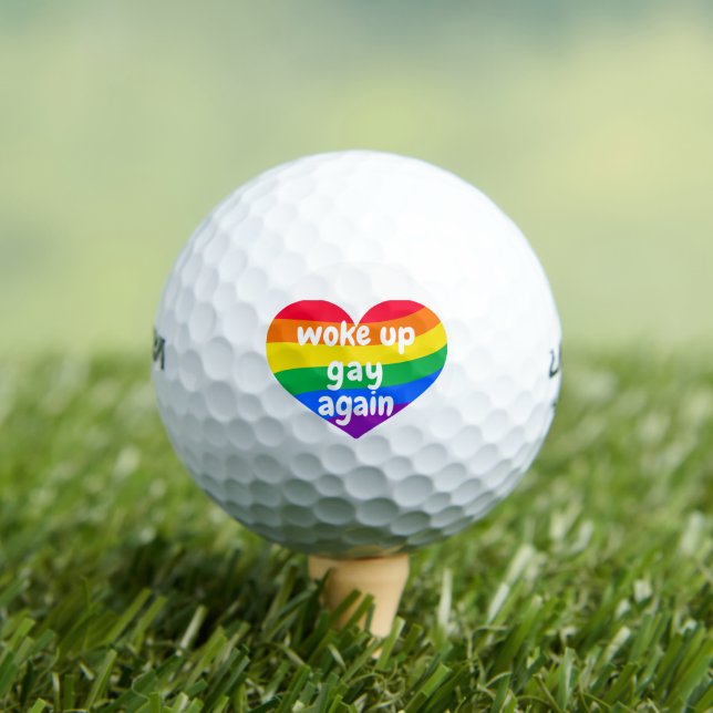 LGBTQ Weckte wieder Gay Golfball (Insitu T-Shirt)
