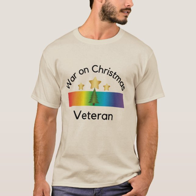 LGBTQ-Weihnachten T-Shirt (Vorderseite)