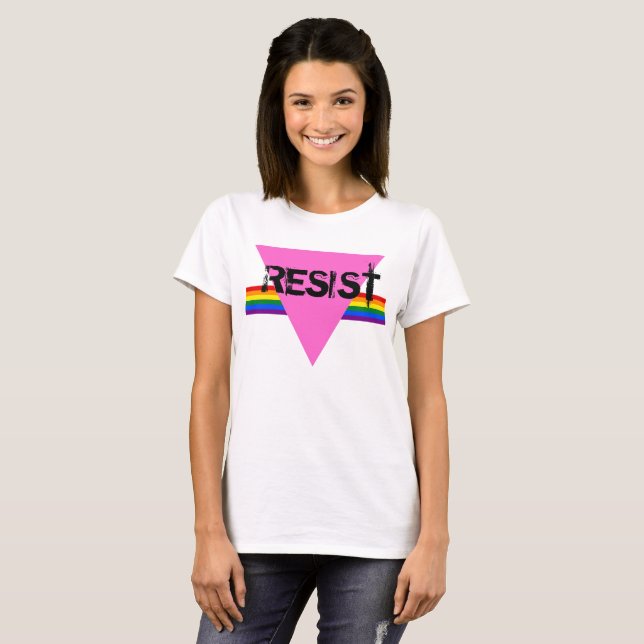 LGBTQ widerstehen T-Shirt (Vorne ganz)