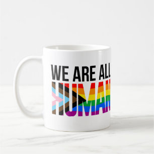 LGBTQ Wir alle sind Menschen Kaffeetasse