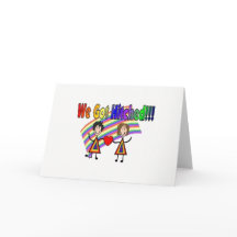 LGBTQ - Wir Got die Hochzeitsankündigung