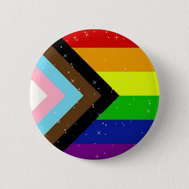 LGBTQIA+-Abzeichen Button (Vorderseite)