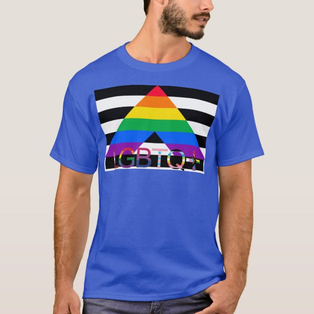LGBTQIA+ Alliges Shirt (Vorderseite)