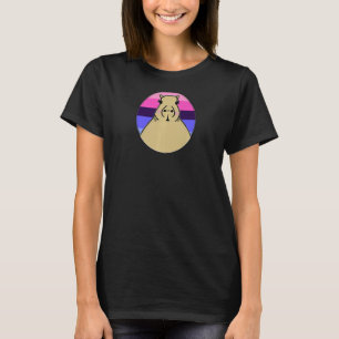 Lgbtqia+ Capybara im Rainbow-Circ T-Shirt