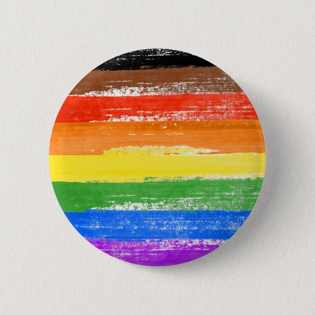 LGBTQIA+-Farbton Button (Vorderseite)