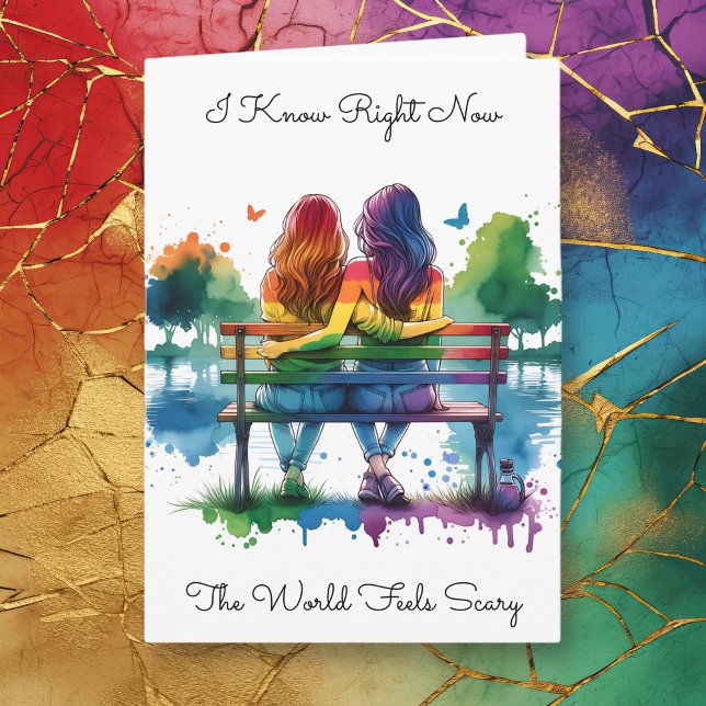 LGBTQIA+ | Ich kenne die Welt Beängstigend Karte (Von Creator hochgeladen)