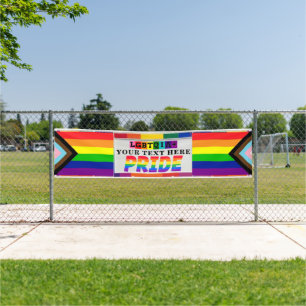 LGBTQIA+ INDIVIDUELL GESTALTETE GAY PRIDE Wand und Banner