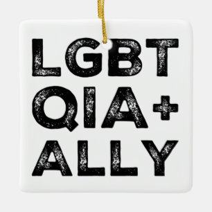 LGBTQIA + KERAMIKORNAMENT