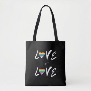LGBTQIA LIEBE ist LIEBE, Regenbogenflagge Herztote