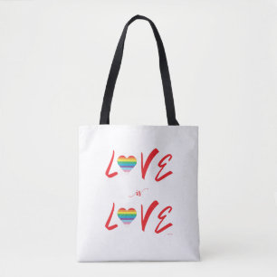 LGBTQIA LIEBE ist LIEBE, Regenbogenflagge Herztote