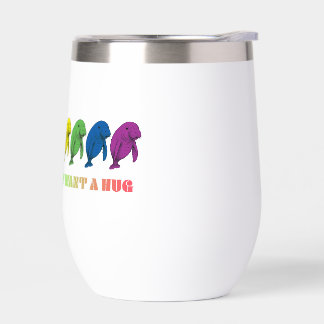 LGBTQIA+ Manatees wollte gerade eine Umarmung