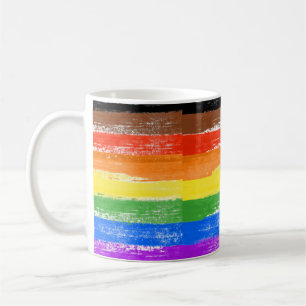 LGBTQIA+ Pride-Farbe Kaffeetasse