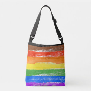 LGBTQIA+ Pride-Farbe Tragetaschen Mit Langen Trägern