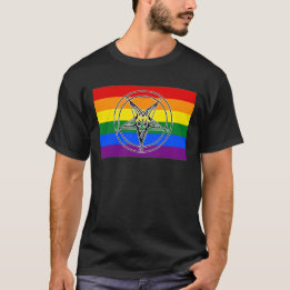 LGBTQIA+ Pride-Sigil des Baphomet T-Shirt