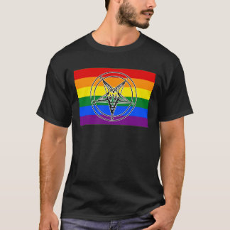 LGBTQIA+ Pride-Sigil des Baphomet T-Shirt
