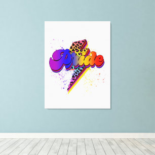 LGBTQIA+-Privilegien Leinwanddruck