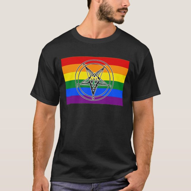 LGBTQIA+ Stolz-Sigil T-Shirt (Vorderseite)