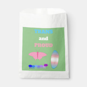 LGBTQIA Transgender Pride Raupe zum Schmettern Geschenktütchen