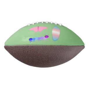 LGBTQIA Transgender Stolz Raupe zu Schmetterling Football