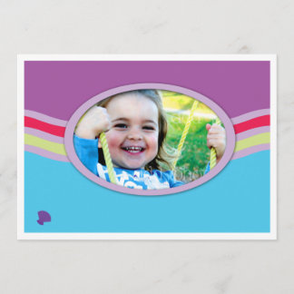 LGC | das fröhliche Meerjungfrau-Blau Einladung