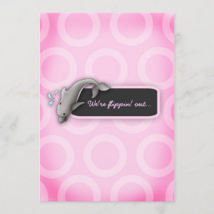 LGC   Flippin heraus Dreiergruppe-Babyparty Einladung