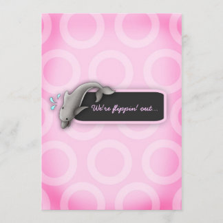 LGC | Flippin heraus Dreiergruppe-Babyparty Einladung