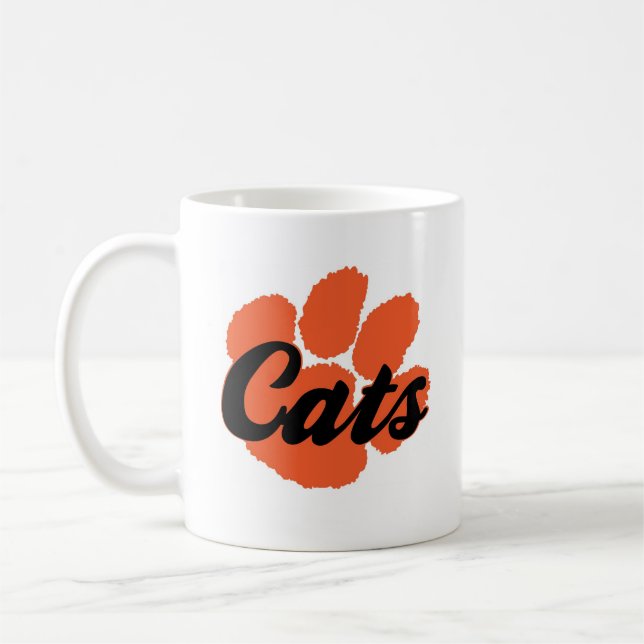 LGHS Wildkatzen Pawprint Tasse (Links)