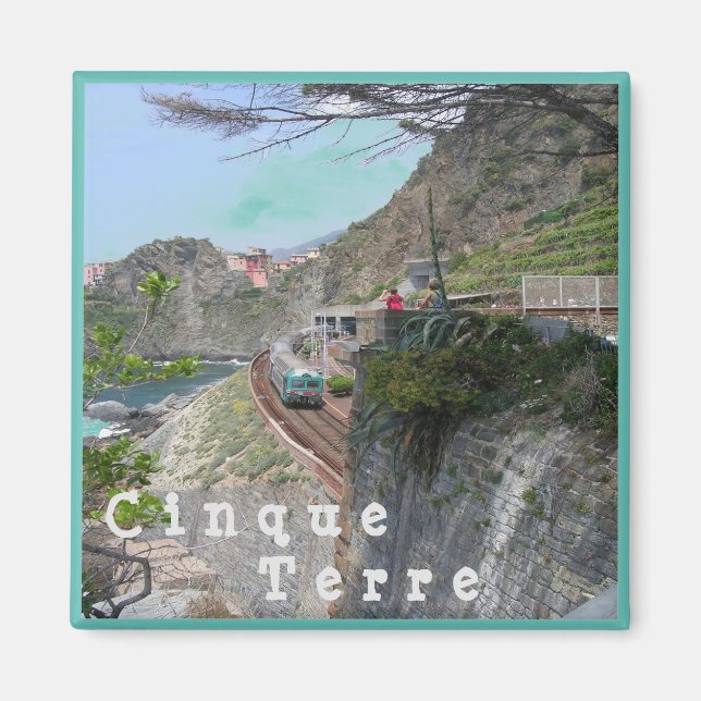 LGR014 CINQUE TERRE - Küste - Italien - Kühlschran Magnet (Vorne)