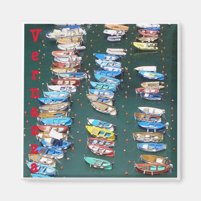 LGR016 VERNAZZA - Hafen - Cinque Terre - Kühlschra Magnet (Vorne)