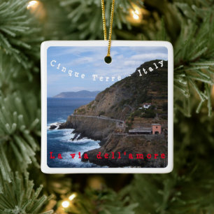 LGR017 CINQUE TERRE, Way of Liebe, Keramikornament