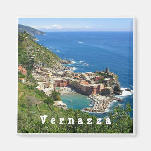 LGR018 VERNAZZA - Cinque Terre - Italien - Kühlsch Magnet