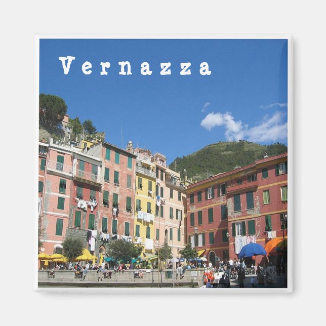LGR020 VERNAZZA - Cinque Terre - Italien - Kühlsch Magnet (Vorne)