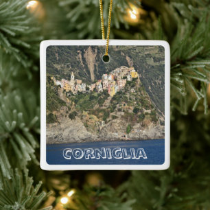 LGR028 CORNIGLIA - CINQUE TERRE - Italien, Keramikornament