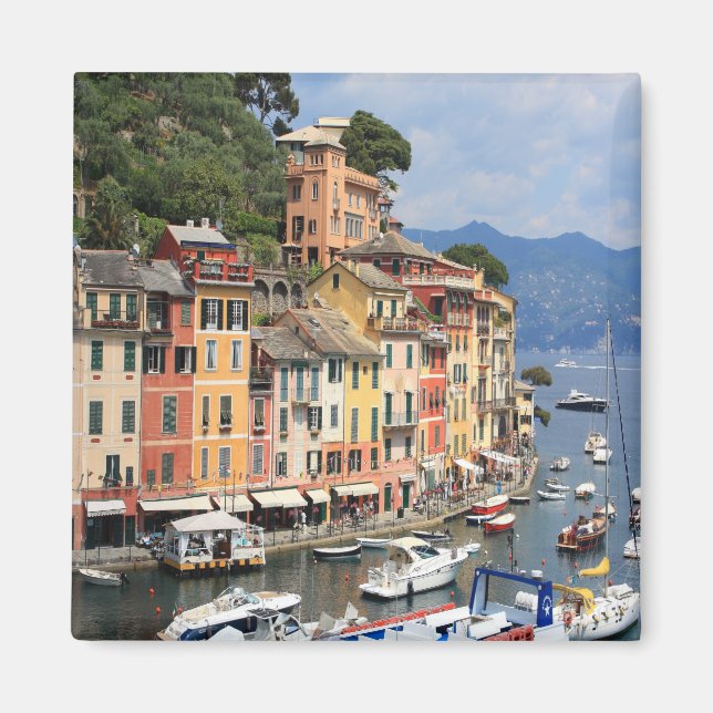 LGR032 PORTOFINO - Ligurien - Italien - Kühlschran Magnet (Vorne)