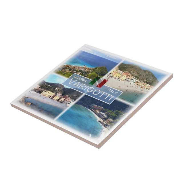 LGR051 VARIGOTTI, Mosaik, Ligurien, Italien, Fliese (Seite)