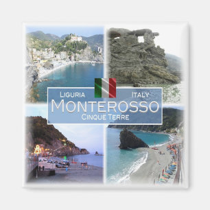 LGR059 MONTEROSSO - Mosaik - Italien - Kühlschrank Magnet