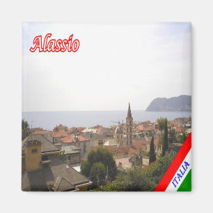 LGR100 ALASSIO - Ligurien - Italien - Kühlschrank Magnet