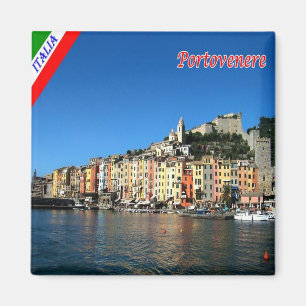 LGR115 PORTOVENERE, Ligurien, Italien, Kühlschrank Magnet