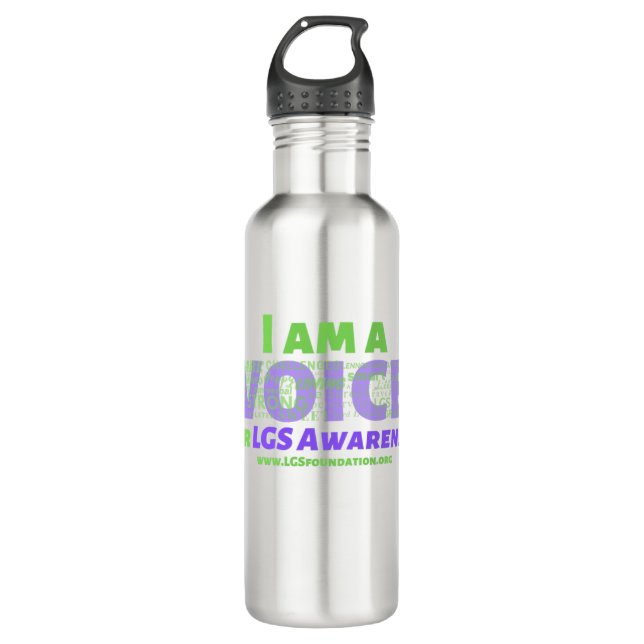 LGS Awareness Water Flasche Edelstahlflasche (Vorderseite)