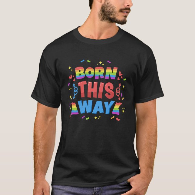LGTB-Flag 32 T-Shirt (Vorderseite)