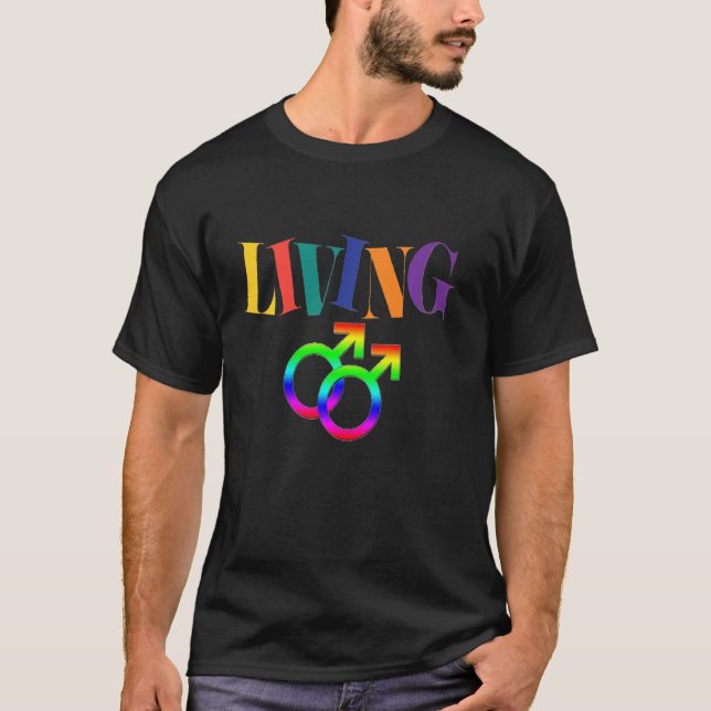 Lgtbq Leben Lesben Inspiration Idee T-Shirt (Vorderseite)
