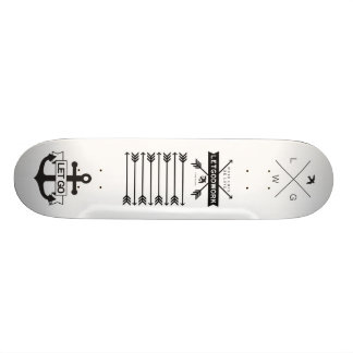 LGW Tri Logo Skateboard