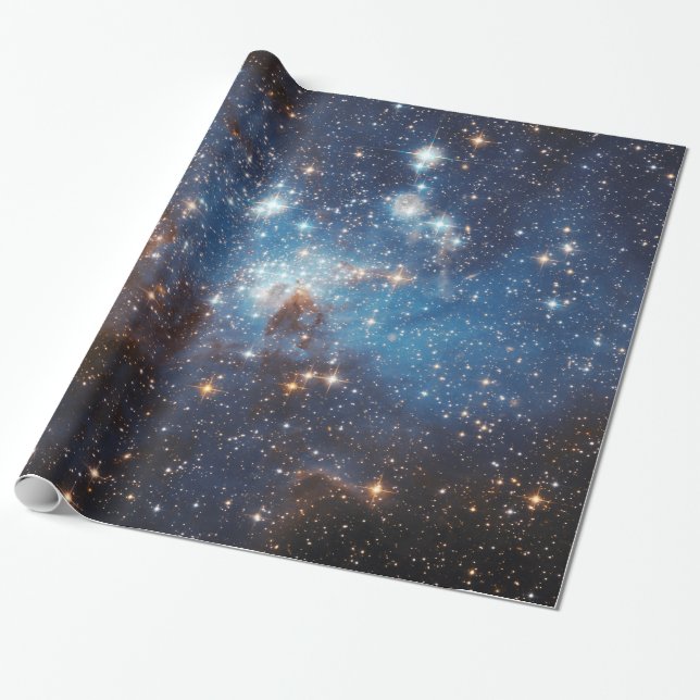 LH 95 stellar Kinderzimmer Weltraumfotografie Geschenkpapier (Ungerollt)