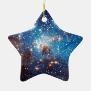 LH 95 Sternentstehungsregion - Hubble-Weltraumfoto Keramikornament