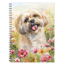 Lhasa Apso Aquarell-Tagebuch