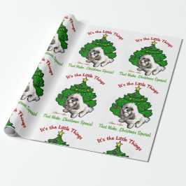 Lhasa Apso Christmas Geschenkpapier