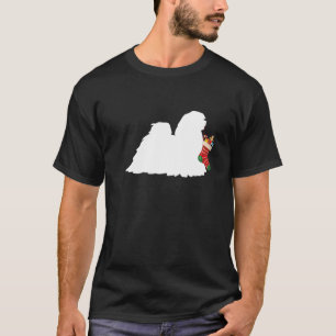Lhasa Apso Christmas Kleine Geschenk Dog T-Shirt