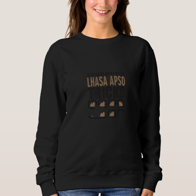Lhasa Apso  Dog Owners K9 Puppy Sweatshirt (Vorderseite)