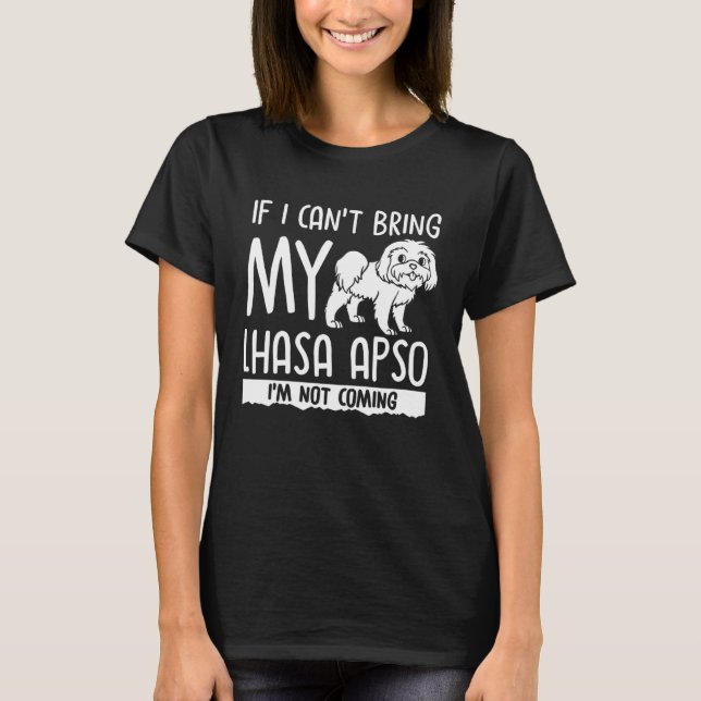 Lhasa Apso Dog  Puppies Owner   1 T-Shirt (Vorderseite)