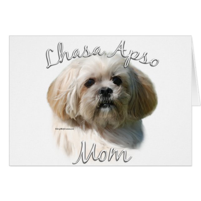 Lhasa Apso Mama 2 (Vorderseite (Horizontal))